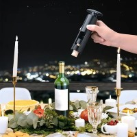 KadiDise Portable Rechargeable Electric Wine Opener, Automatic Cork Remover with Sleek Finish, USB Charging, Ideal for Home, Travel, and Gifting